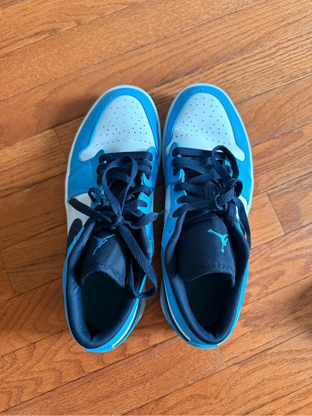 Blue Nike Air Jordan’s Men’s Shoes, size 8.5